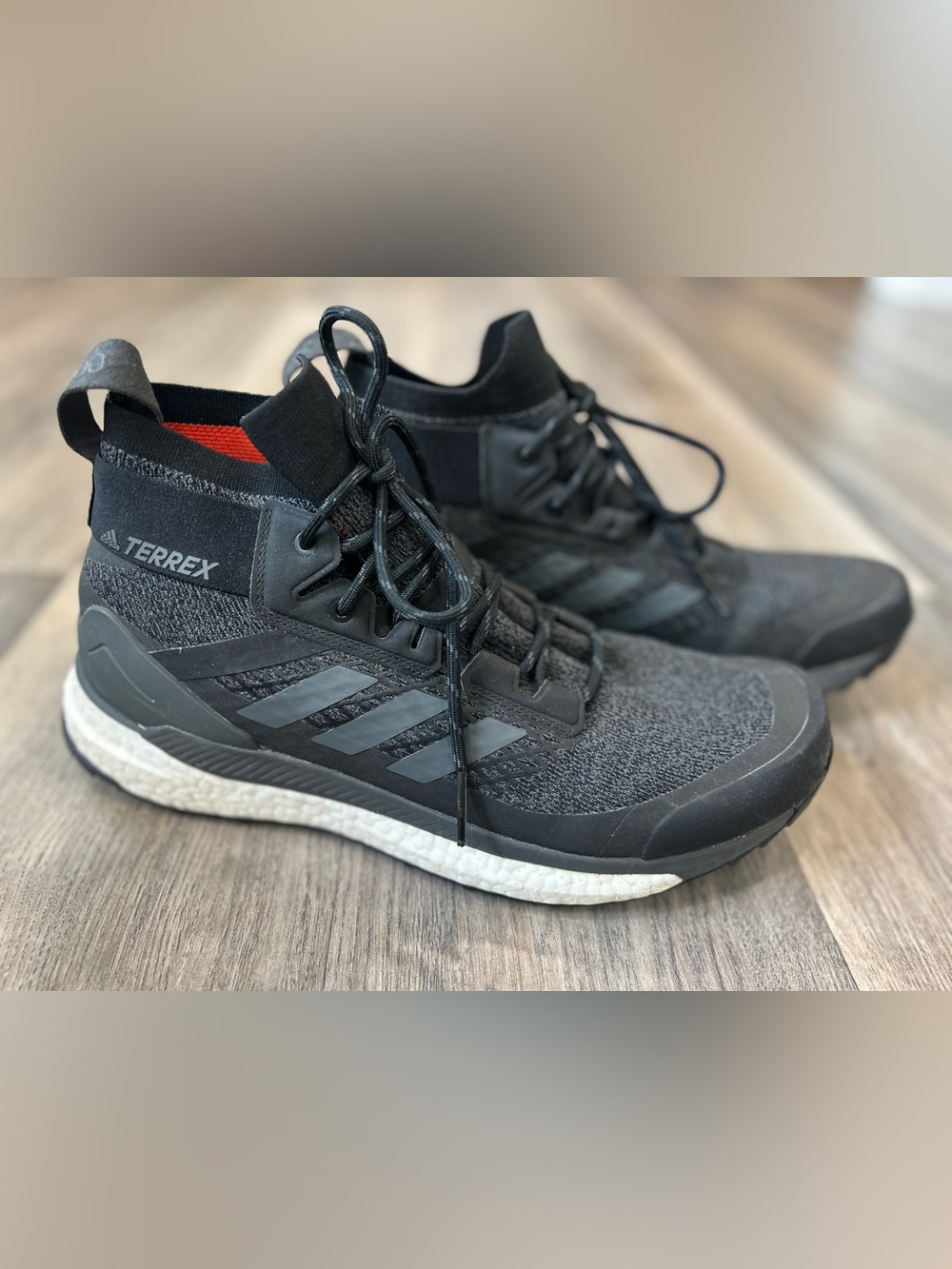 adidas TERREX FREE HIKER Hiking Shoes | Black | Men's 10.5